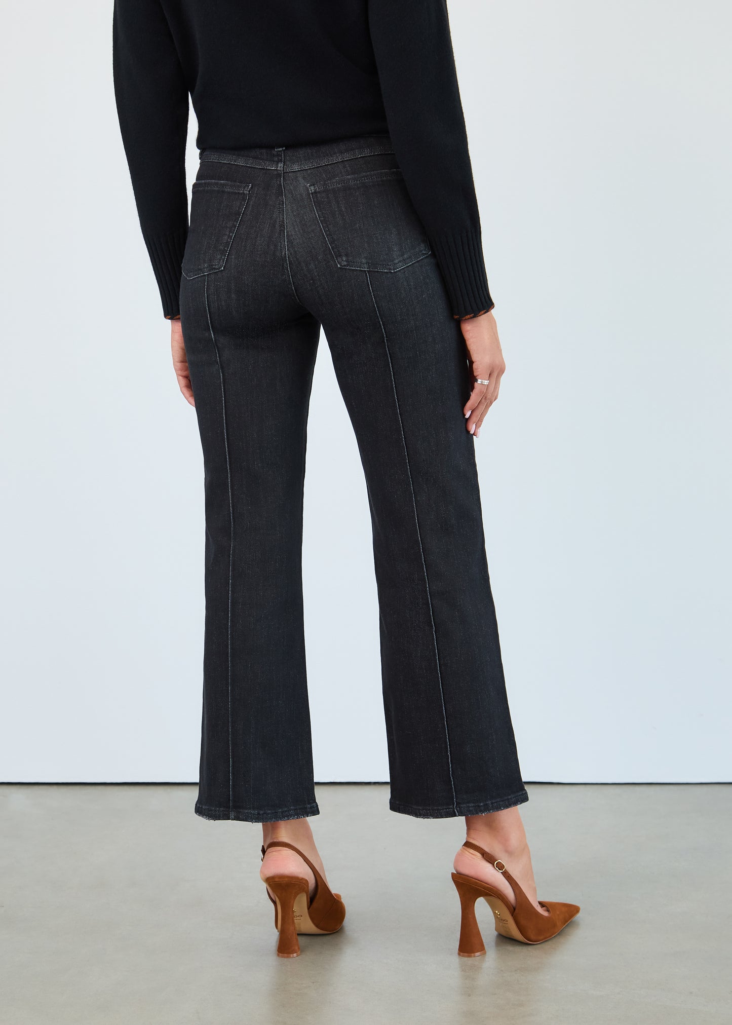 Olivia Pinktuck Wide Leg Jean