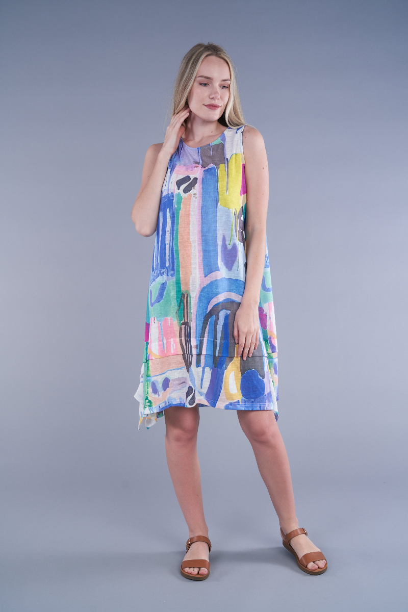Summer Time Slub Knit Tank Dress by Shana Apparel | AdornmentsNH Adornments & Creative Clothing Summer Time Slub Knit Tank Dress by Shana Apparel | AdornmentsNH Adornments & Creative Clothing