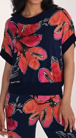 S/S Floral Blouse