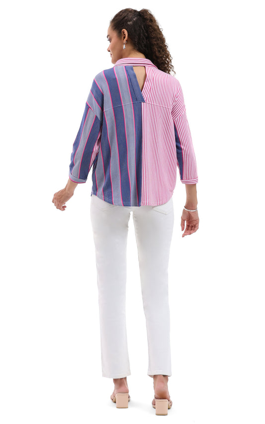 Fran Stripe Blouse