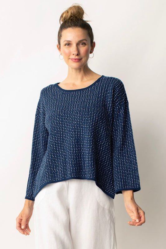 Texture Dots Pullover