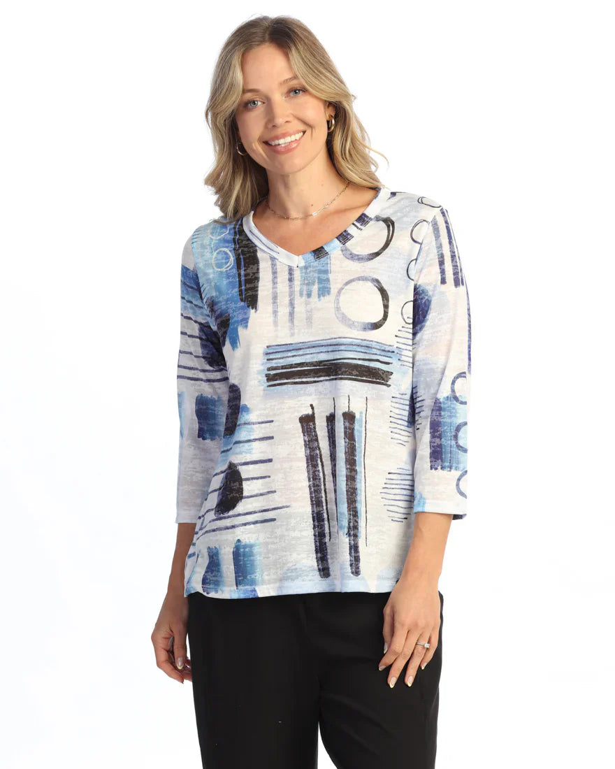 Roxie Burnout Blouse