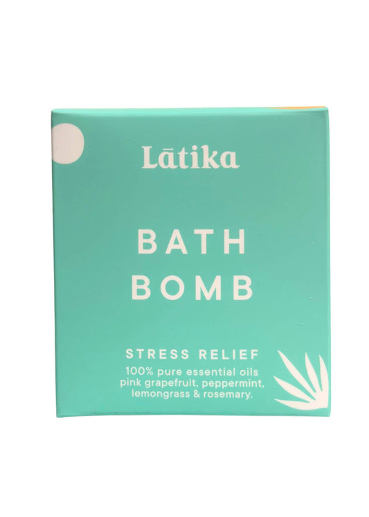 Stress Relief Essential Oil Bath Bomb đź’§ Natural