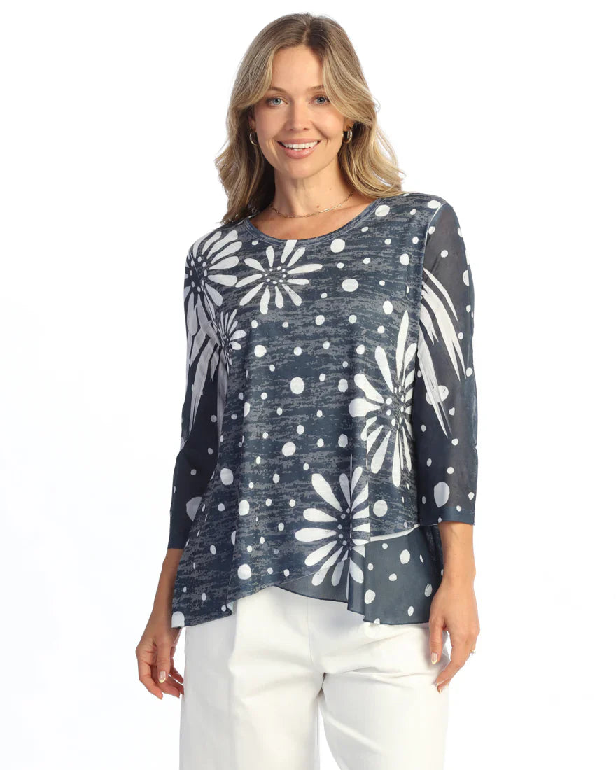 Evangeline Floral Blouse