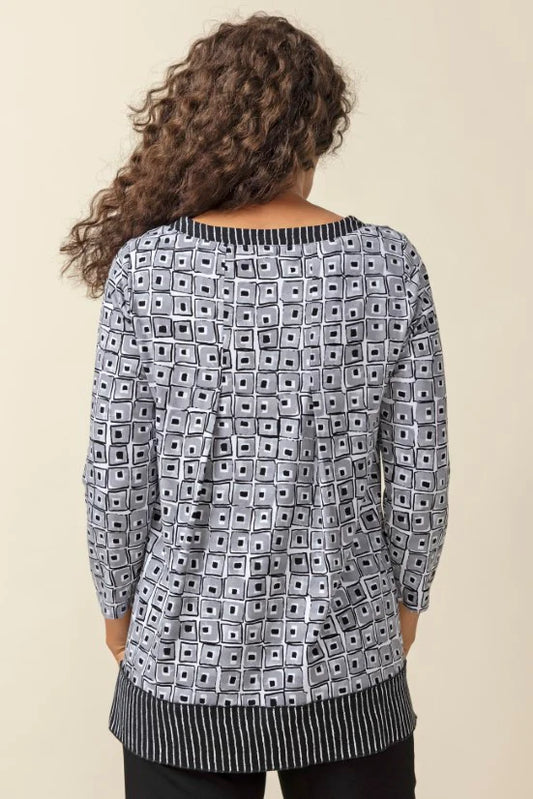 Cubism Travel Tunic