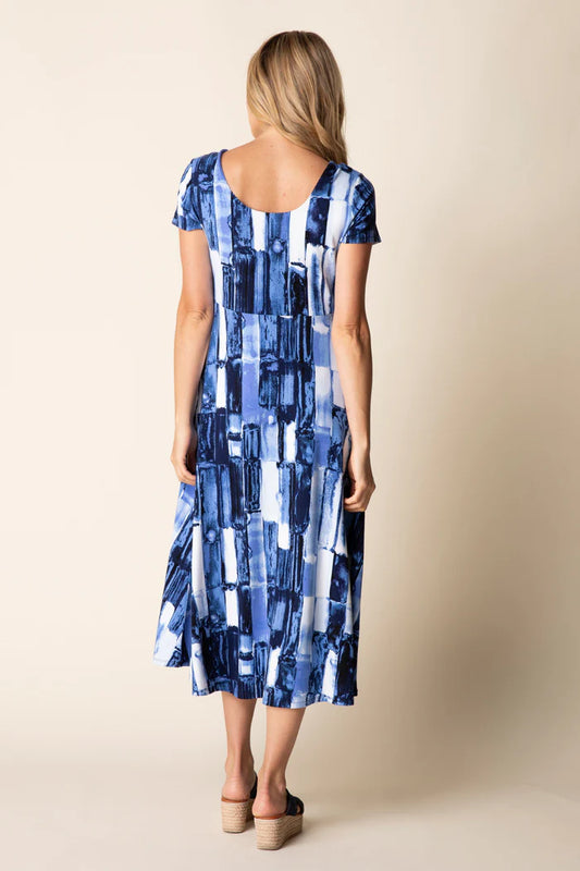 Brushstroke Swing Dress