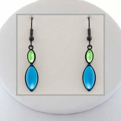 Glass Necklace or Earrings
