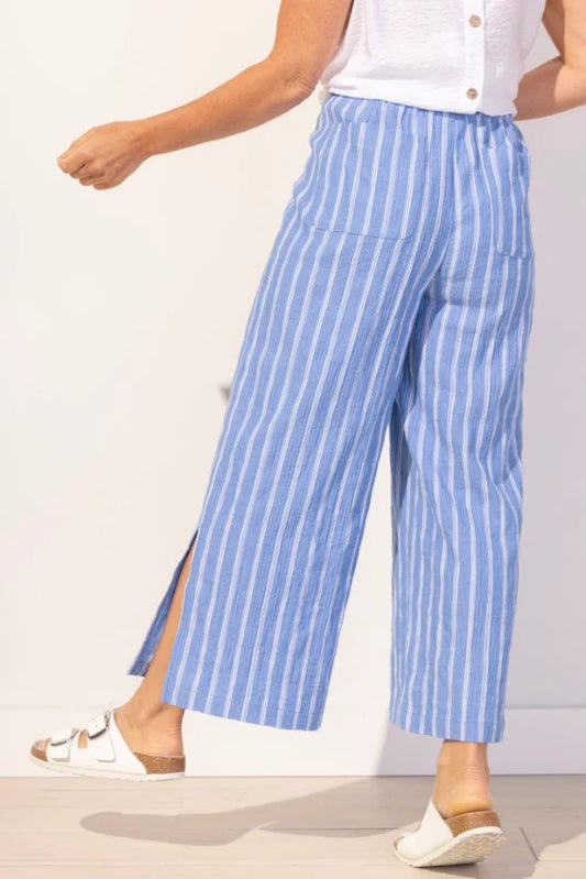 Stripe Cotton Pants
