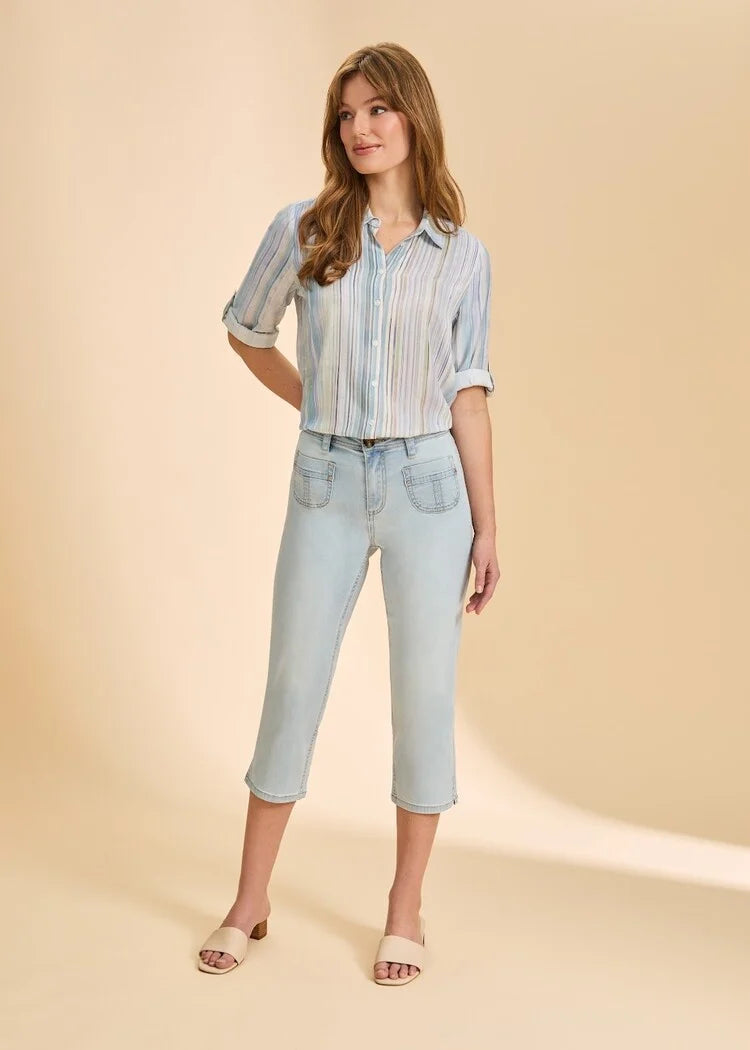 Vertical Stripe Blouse