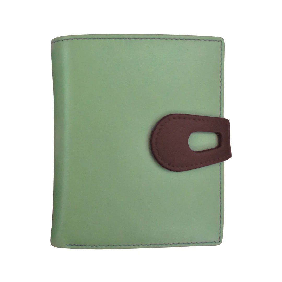 Two-Tone Leather Wallet