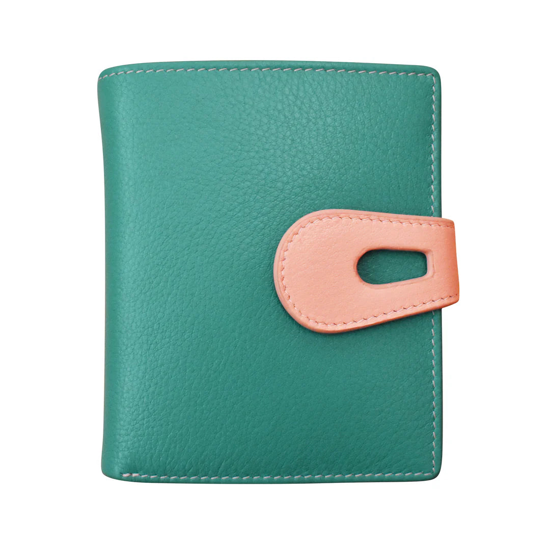 Two-Tone Leather Wallet