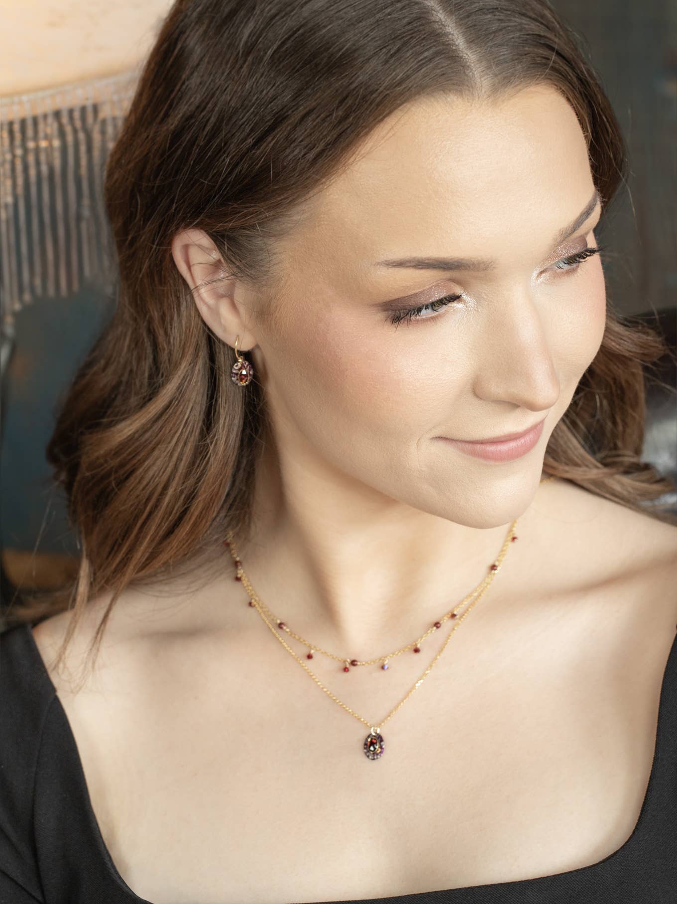 Holly Yashi - Gracie Oval Earrings