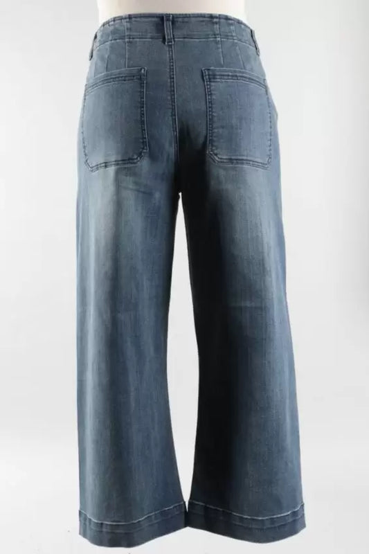 Patch Pocket Crop Jean