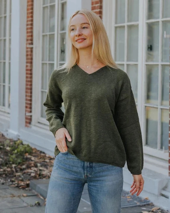 Avalin V-Neck Crop