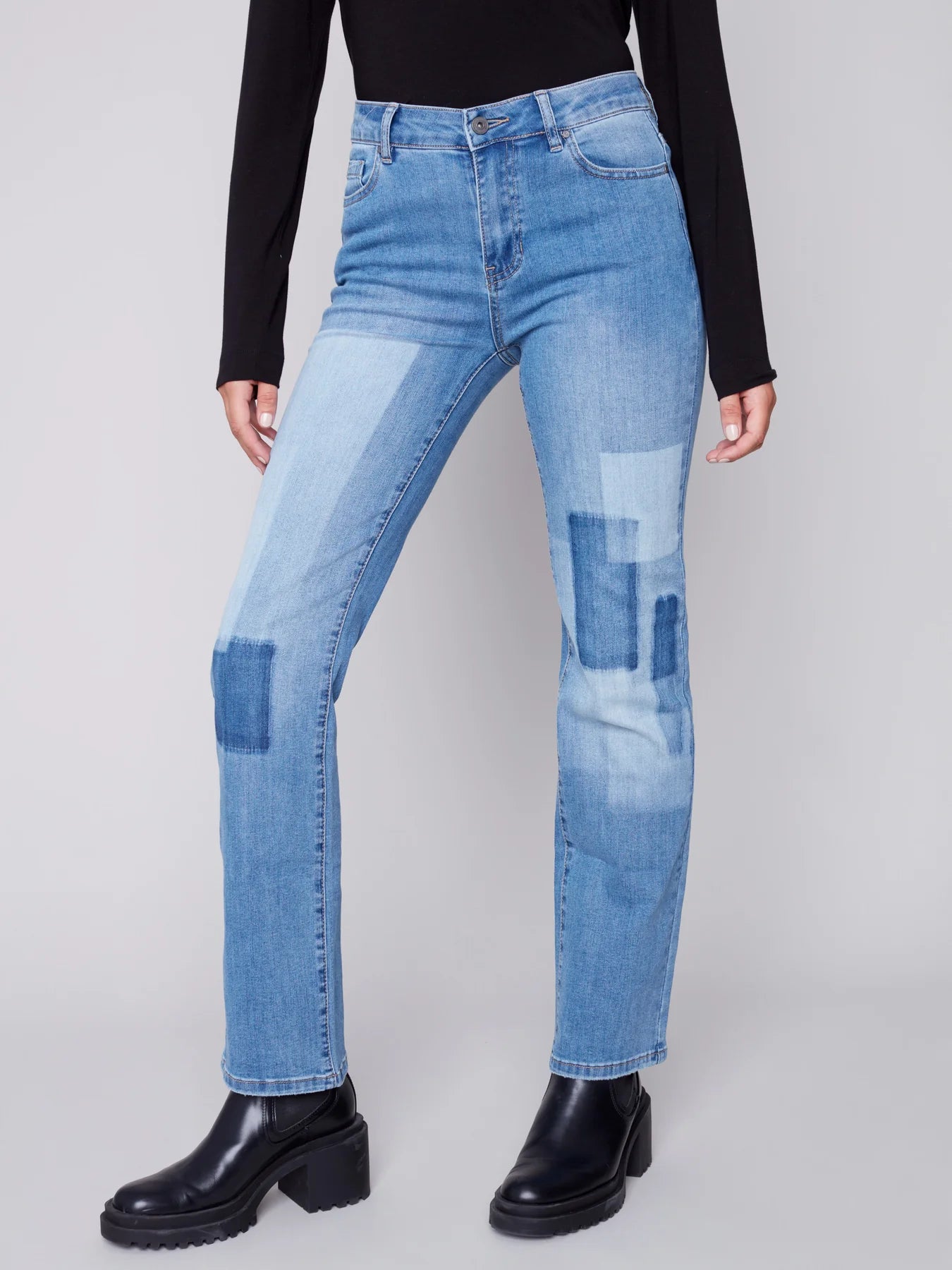 Patch Straight Jean