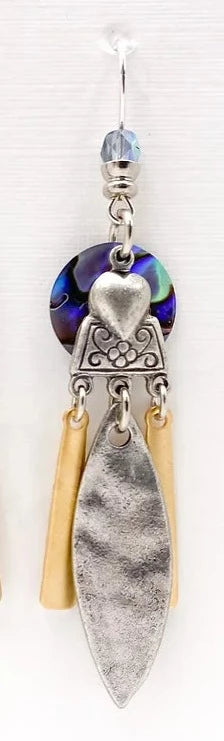 Moon Over Nepal Earrings