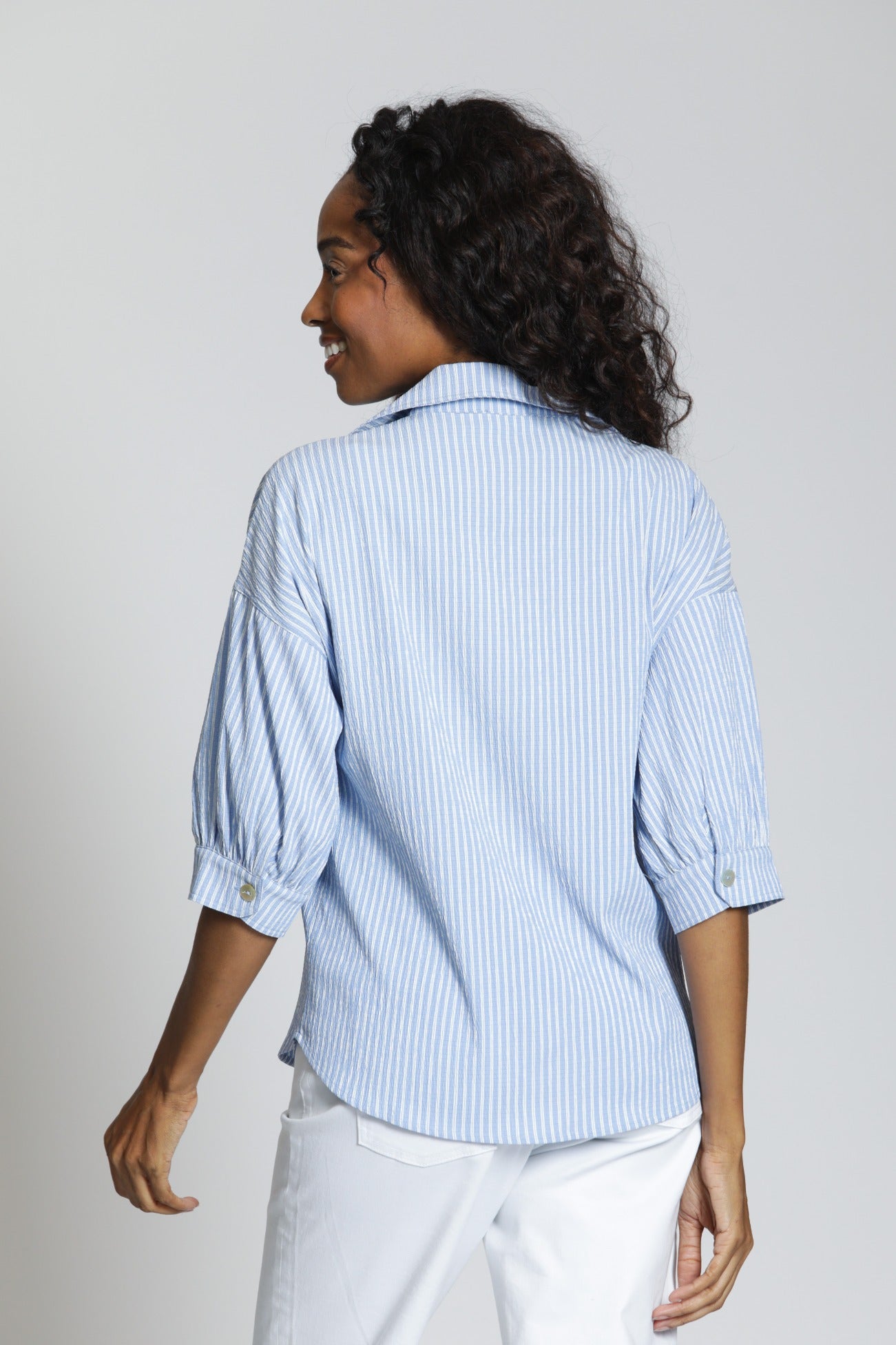 Stripe Button-up Shirt
