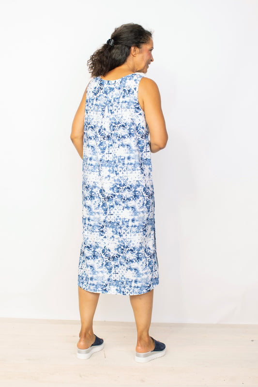 Linen Batik Dress