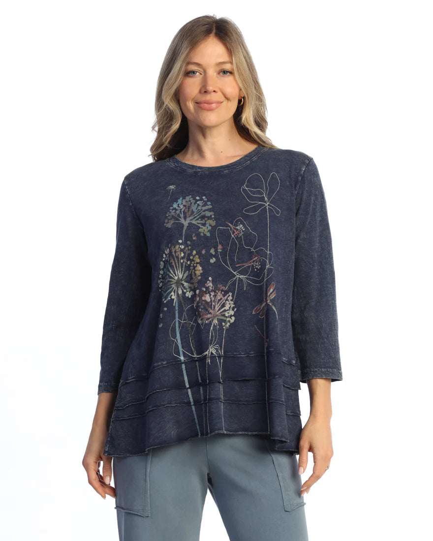 Vignette Contrast Tunic
