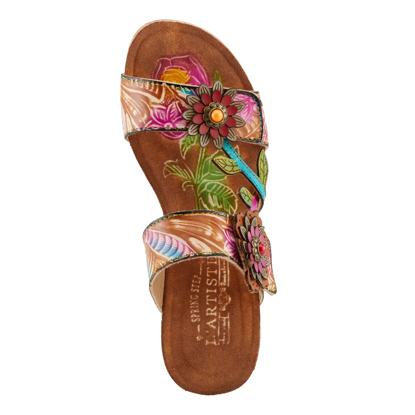 L'Artiste Moai Floral Sandal