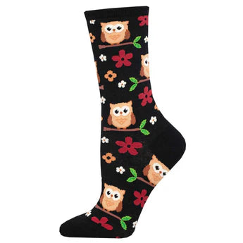 Graphic Cotton Crew Socks