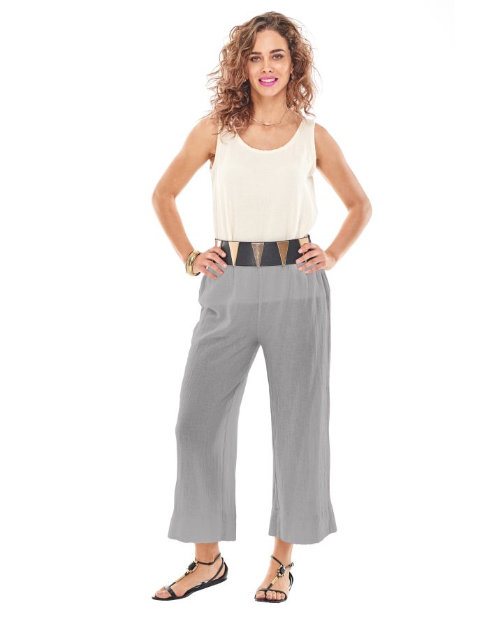 Cotton Gauze Paula Pant