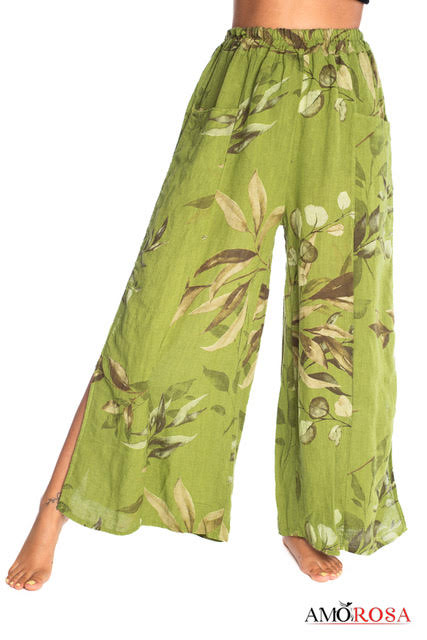 Side Panel Printed Pant