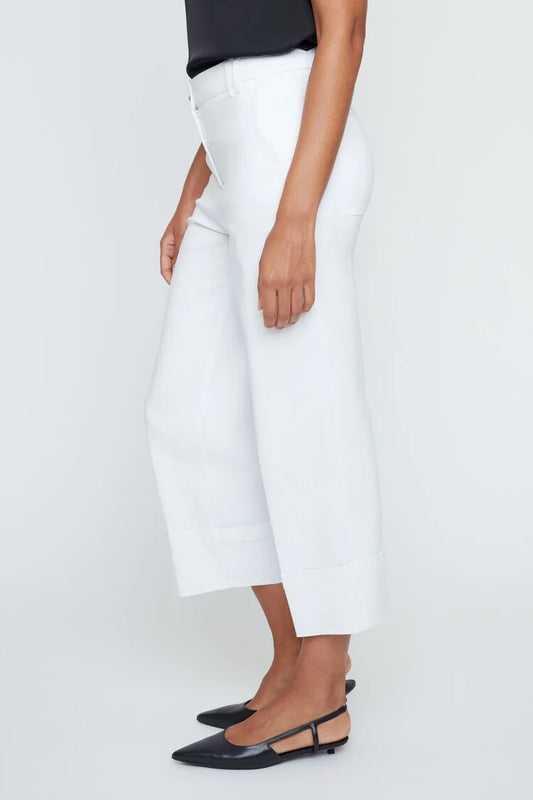 Cropped Straight Pants