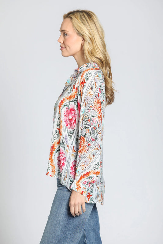 Mandala Print Blouse