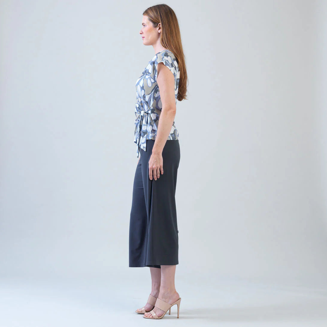 Orchid Veil Side Tie Top