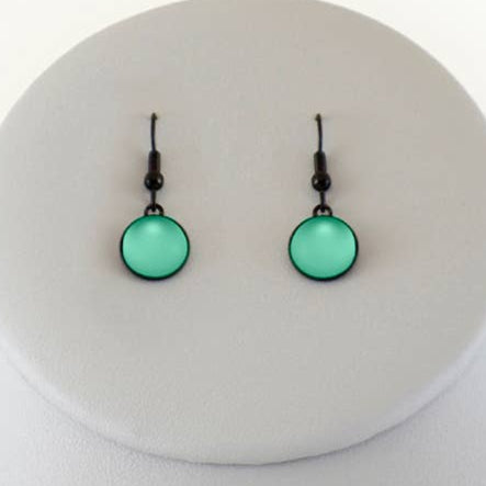 Marine Bubble Wire Necklace & Earrings