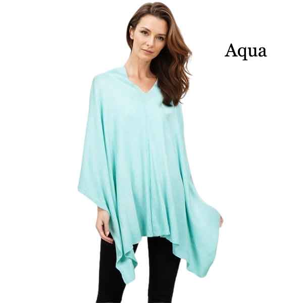 Cashmere Feel Poncho