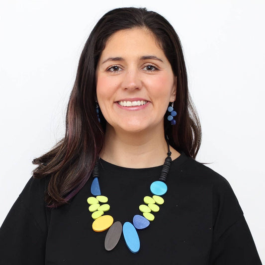 Multicolor Vale Lyrical Necklace