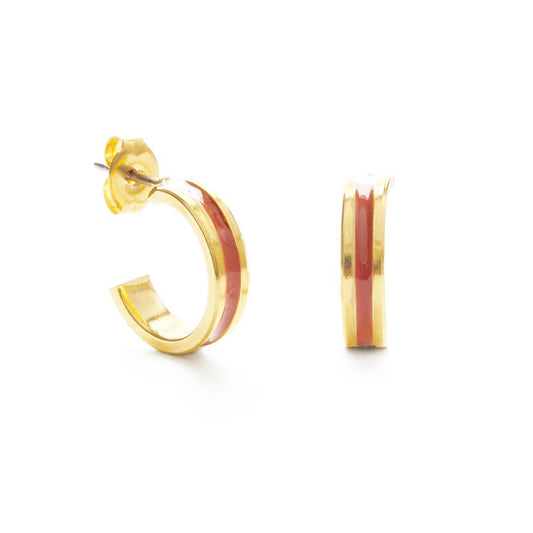 Amano Studio - .5" Channel Hoop Studs