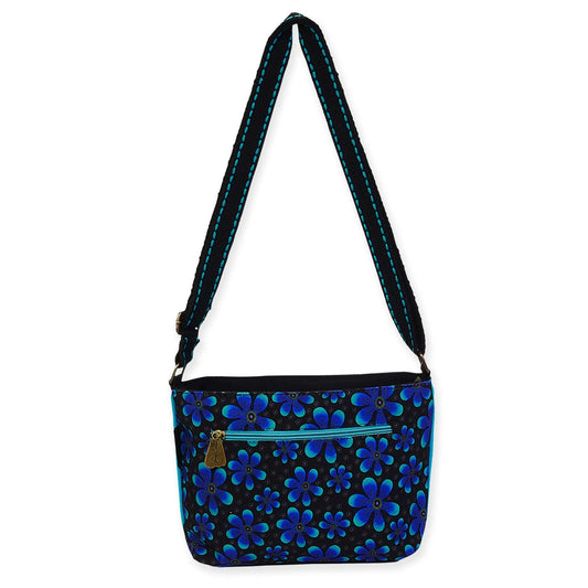 Feline Flower Power Crossbody