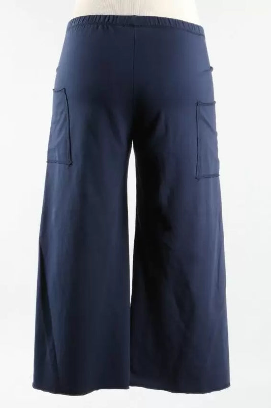 Cotton Terry Crop Pant