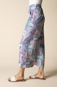 Floral Medley Crop Pant