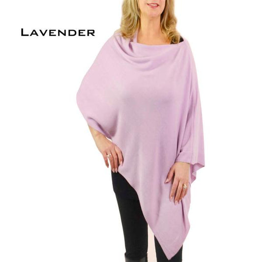 Cashmere Feel Poncho