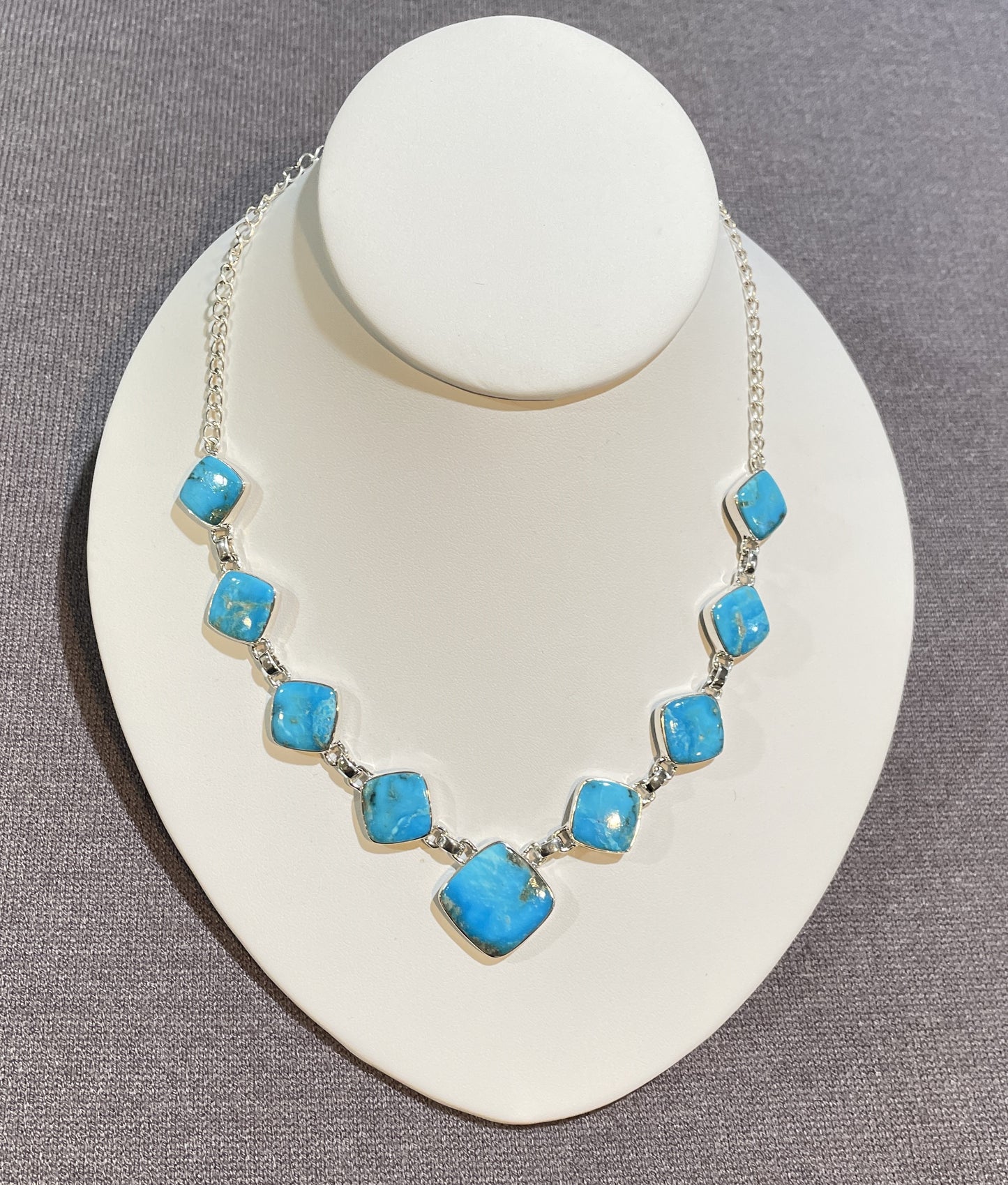 925 Sterling & Stone Statement Necklace