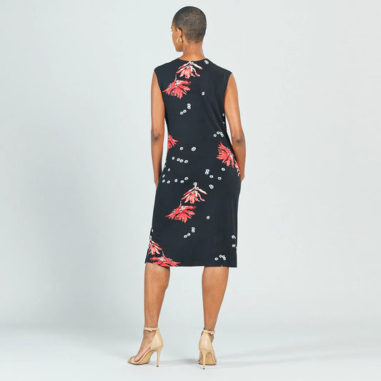 Side Slit Midi Dress