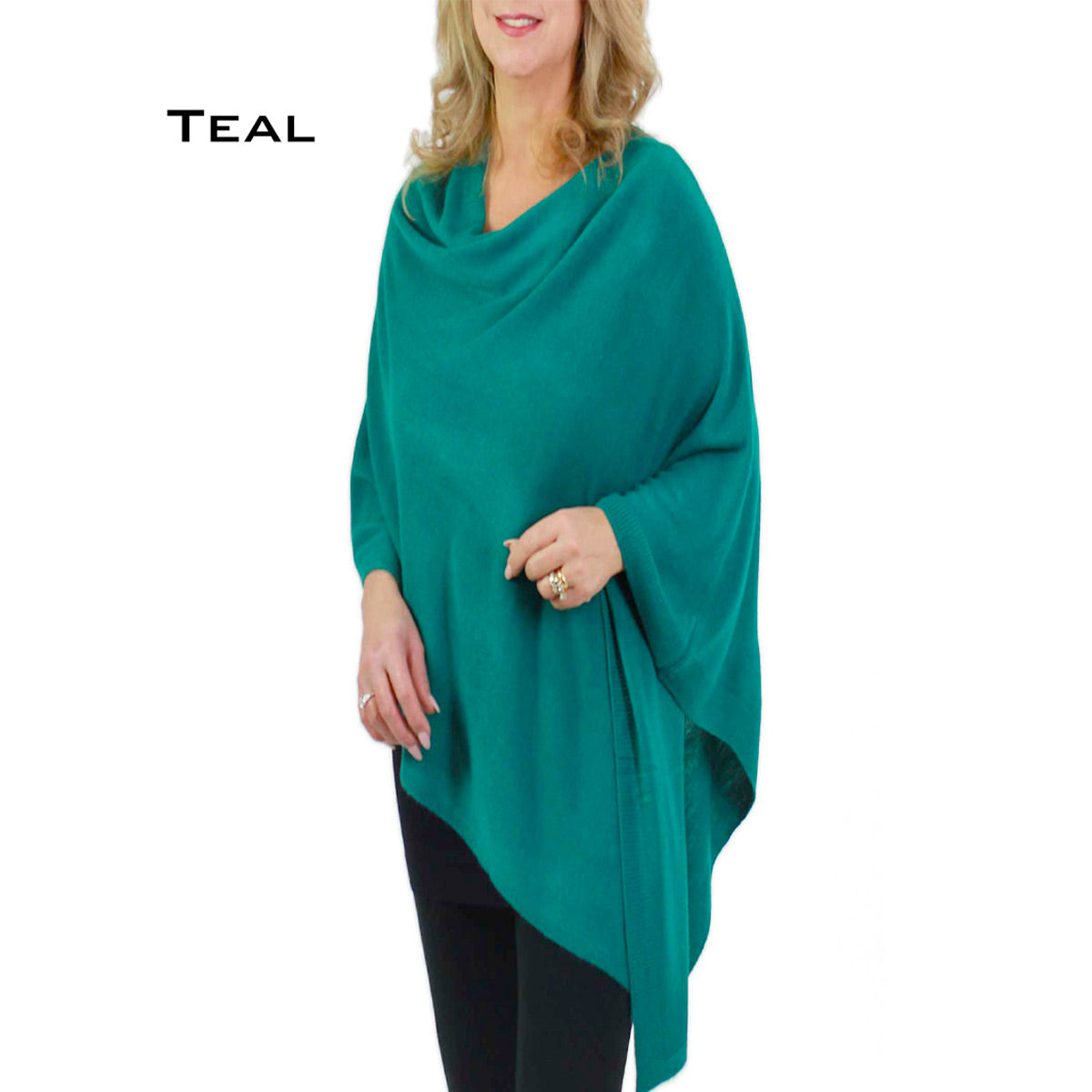 Cashmere Feel Poncho