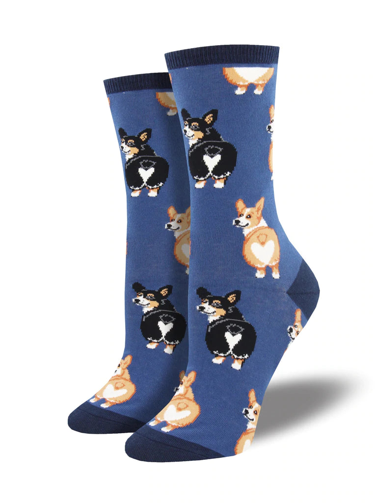 Graphic Cotton Crew Socks