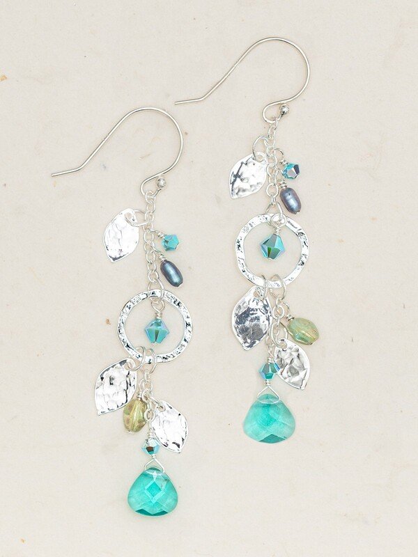 Fairy Garden Crystal Earrings