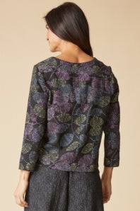 Crinkle Leaves Top
