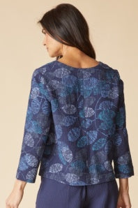 Crinkle Leaves Top