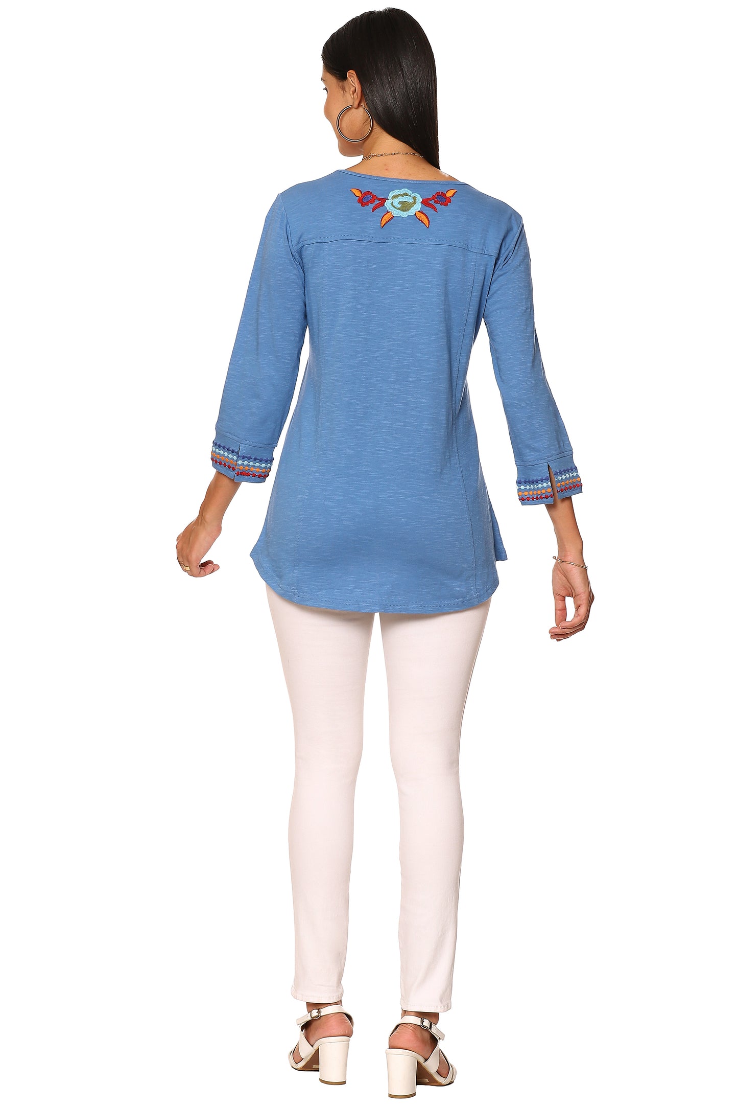 Wilma Embroidered Top