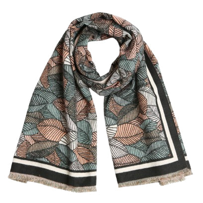 Luxe Leaves Scarf