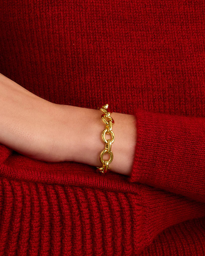 Adriana Bold Link Bracelet