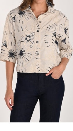 Embroidered Floral Jacket