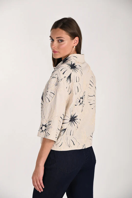 Embroidered Floral Jacket